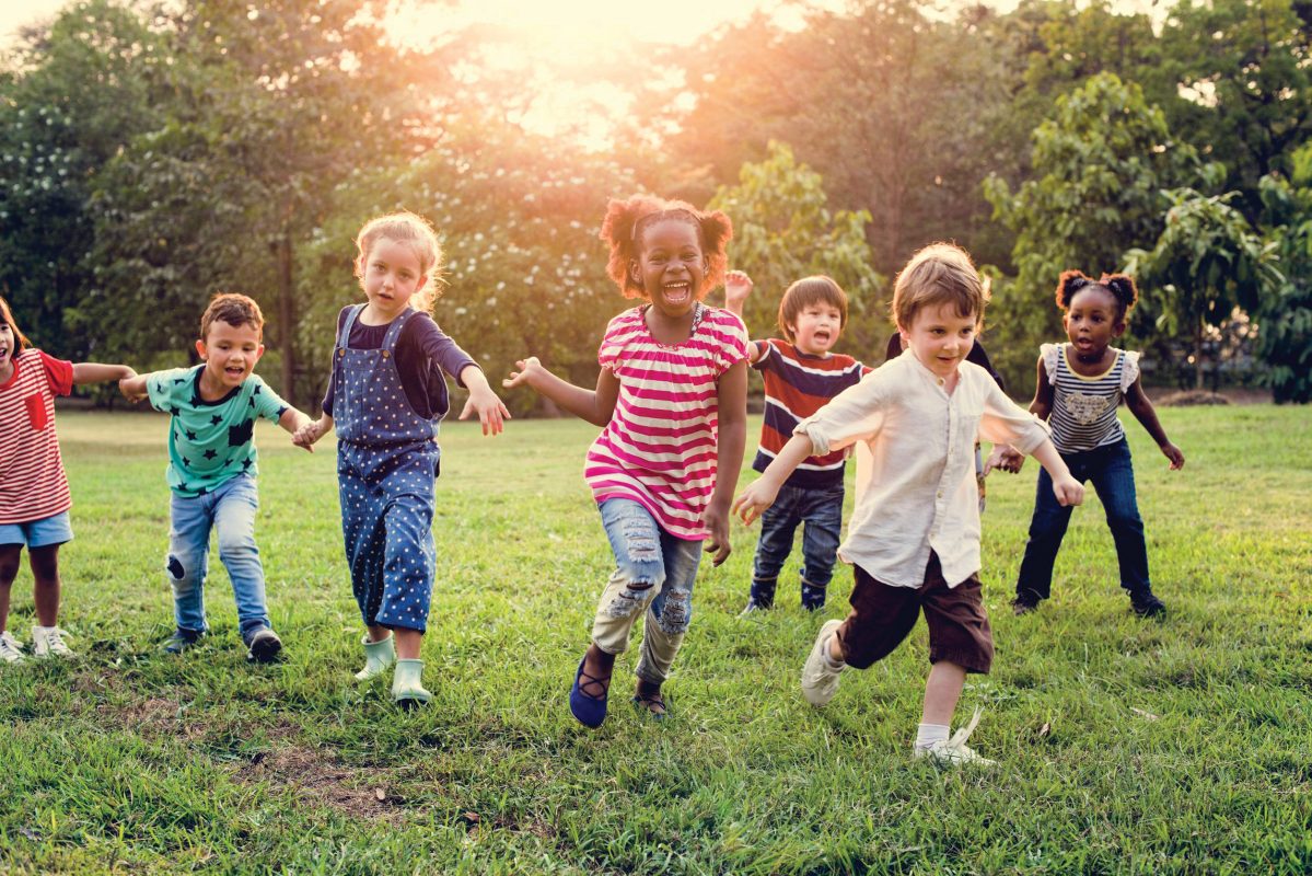 Children Running